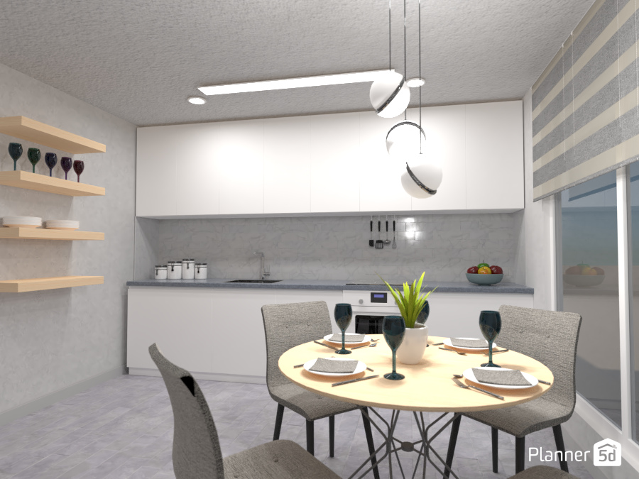 Minimalistic Kitchen - Design Battle Entry #6580166 by Valerie