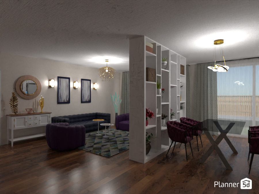 кухня-гостиная #12760127 by Mila