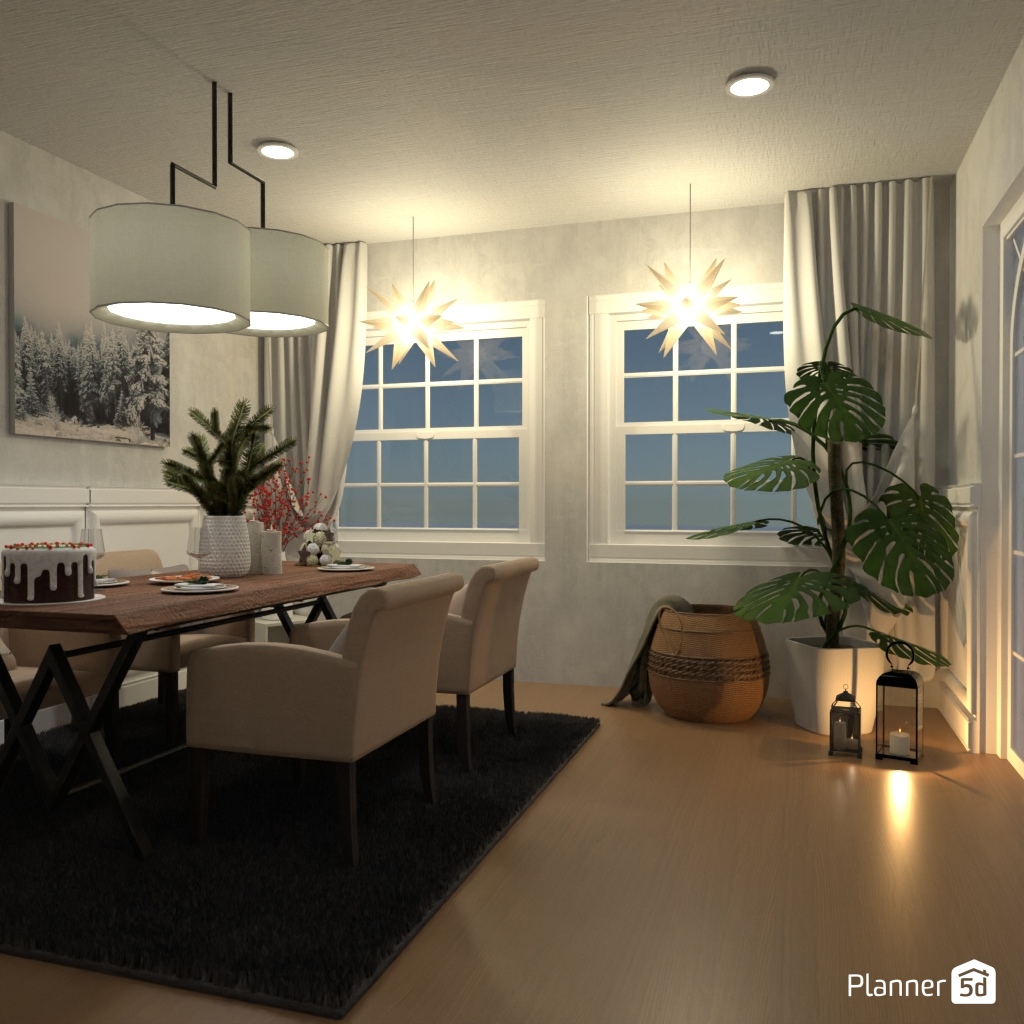 DB: Thanksgiving Day - room shell copy #23410847 by Editors Choice