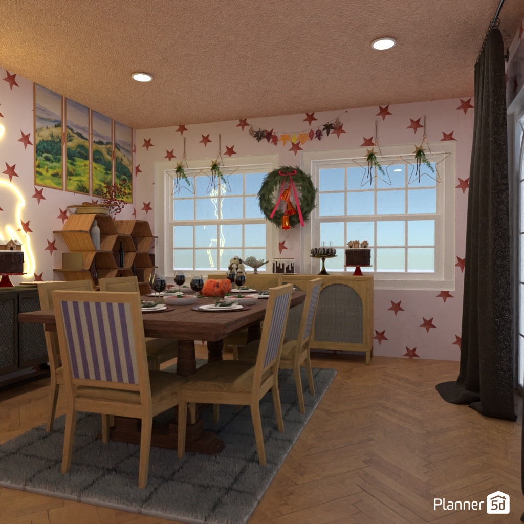 DB: Thanksgiving Day - room shell copy #23476759 by Editors Choice