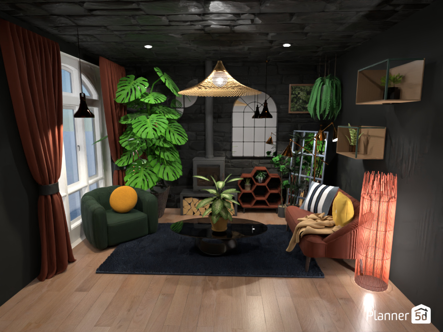 PLANT FILLED LIVING ROOM! 11046684 by Anonymous:):) image