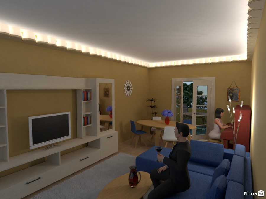 Soggiorno Glicini #3393149 by Davide Bochicchio