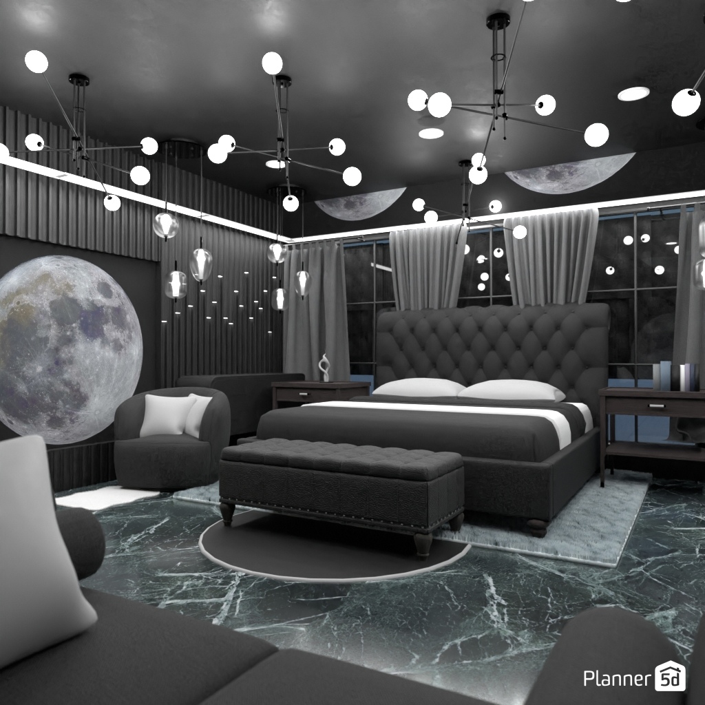 Midnight Mood Room #28900200 by Editors Choice