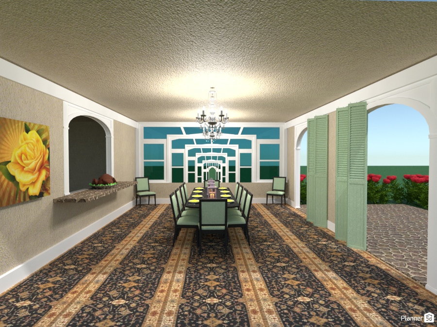 custom tinted windows n formal dining #2047521 by Joy Suiter