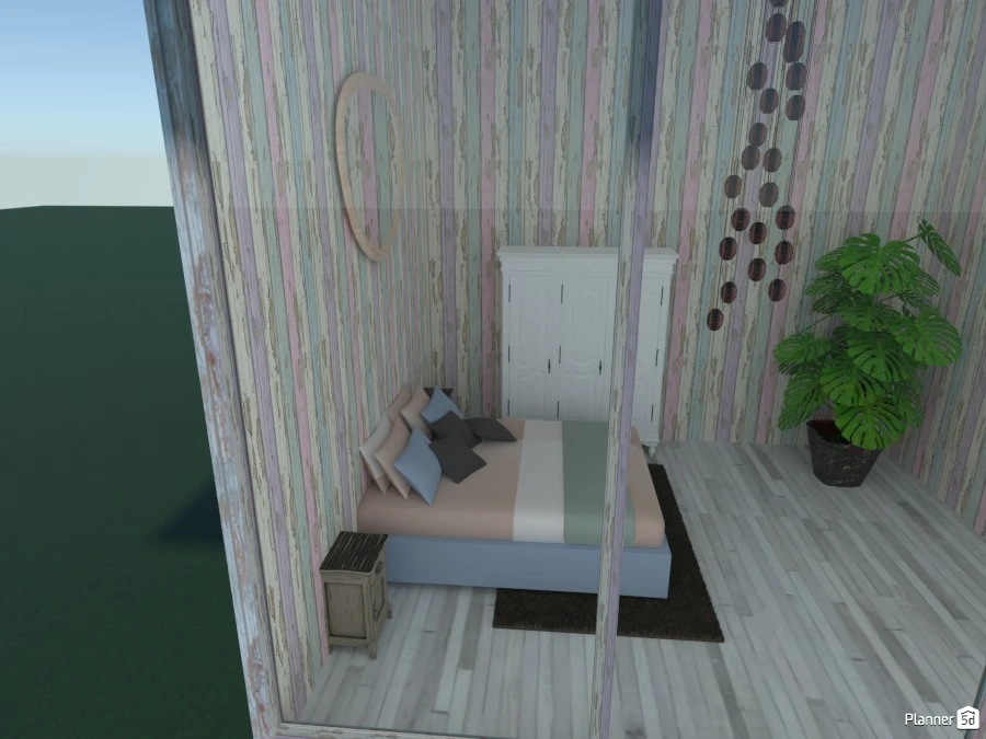 pink house #90233 by musti