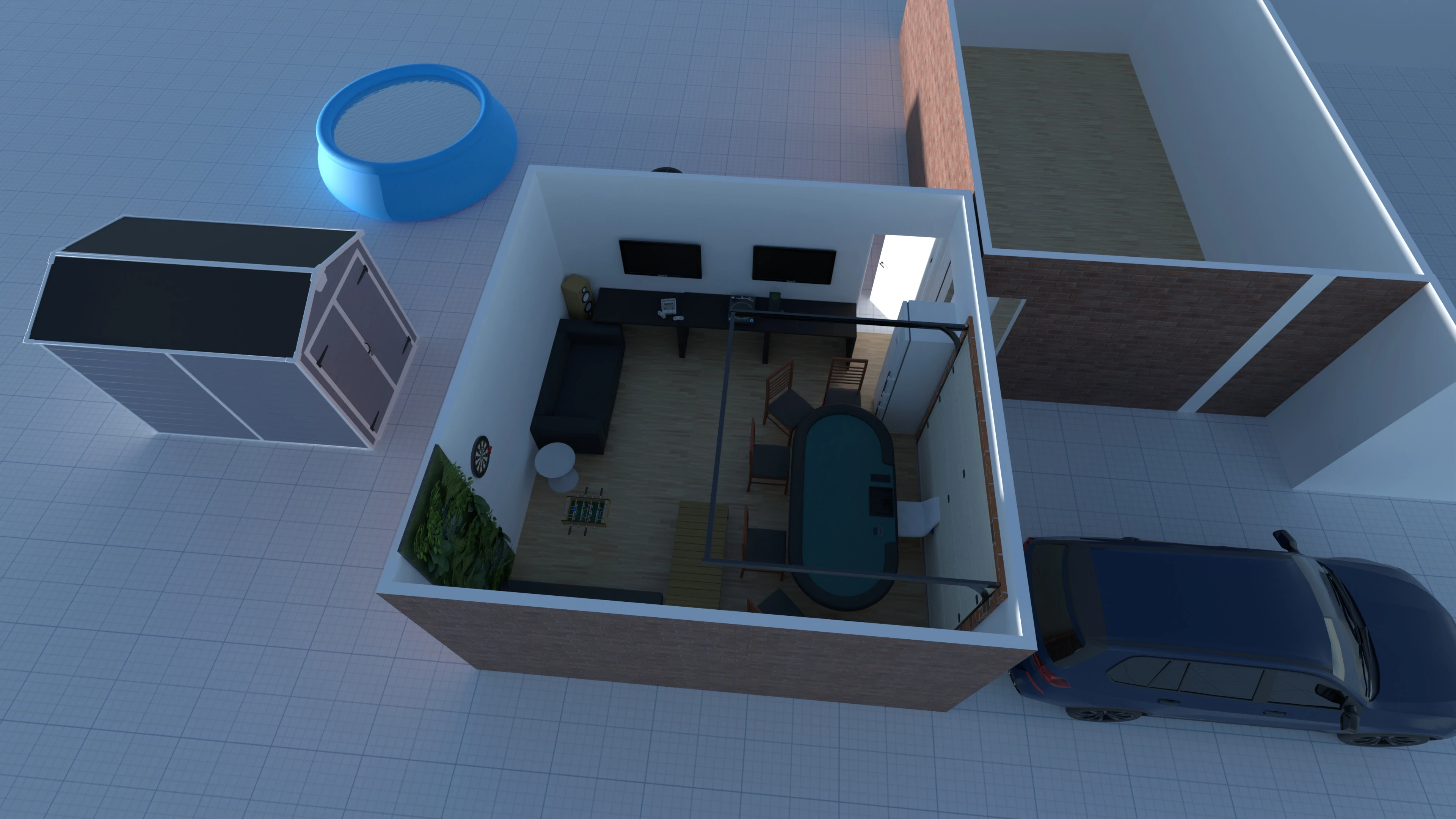 garage poker room #3125960 by User 189602356
