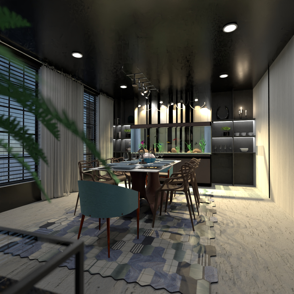 Industrial dining room #3347920 by Editors Choice