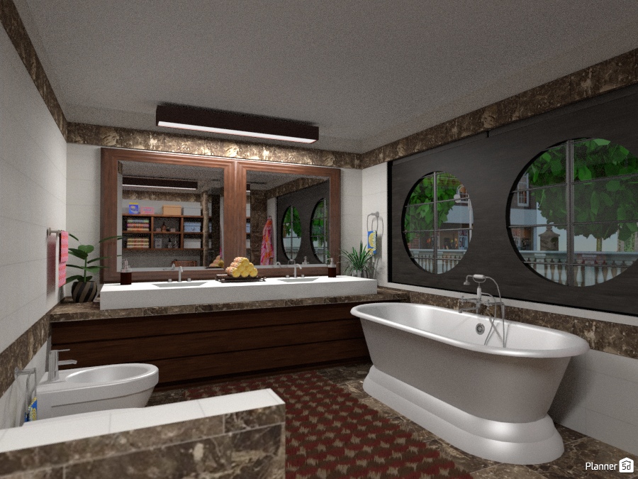 La casa sul Fiume: Bagno #1394035 by Micaela Maccaferri