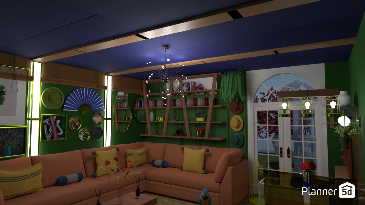 Maximalism interior #27501924 by Zaylakuan