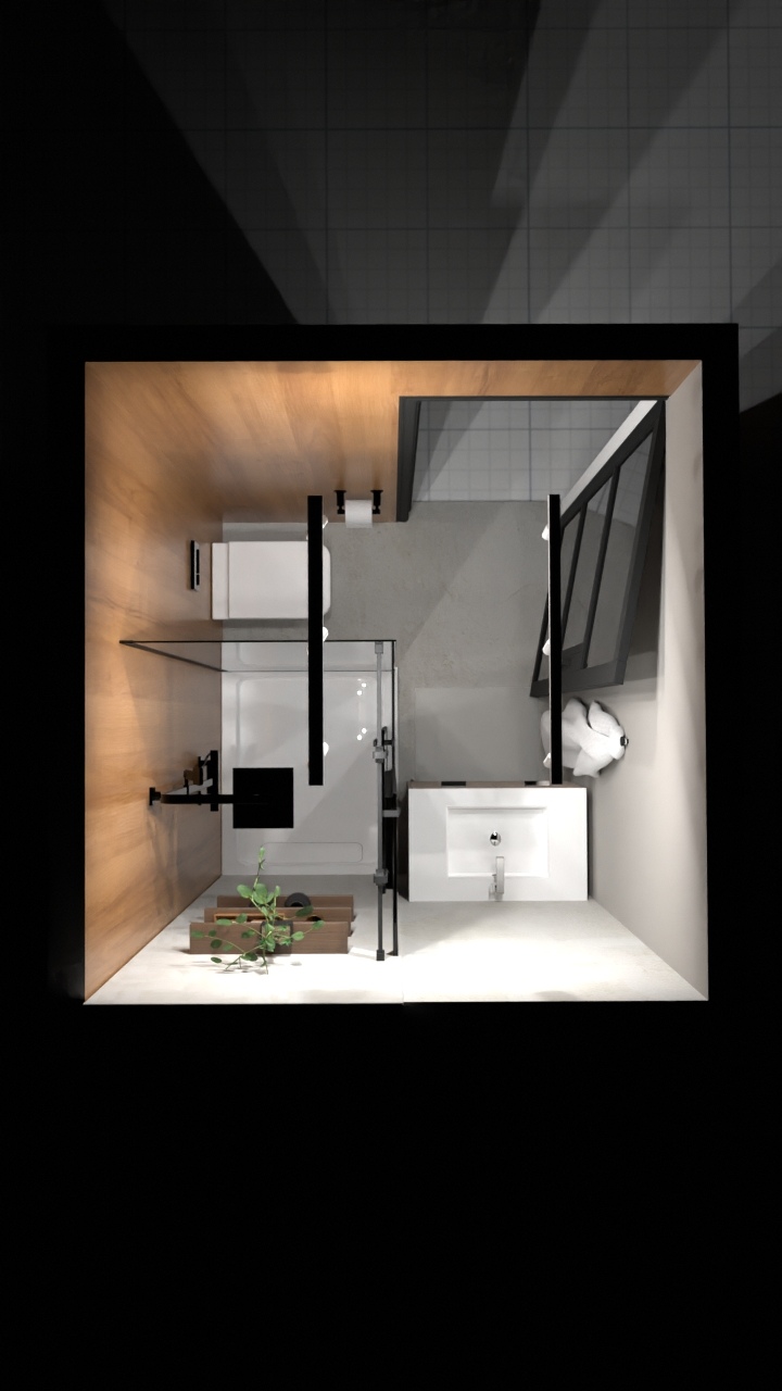 Wizard: Modern Bathroom_SMALL copy #23453727 by Evelinaa
