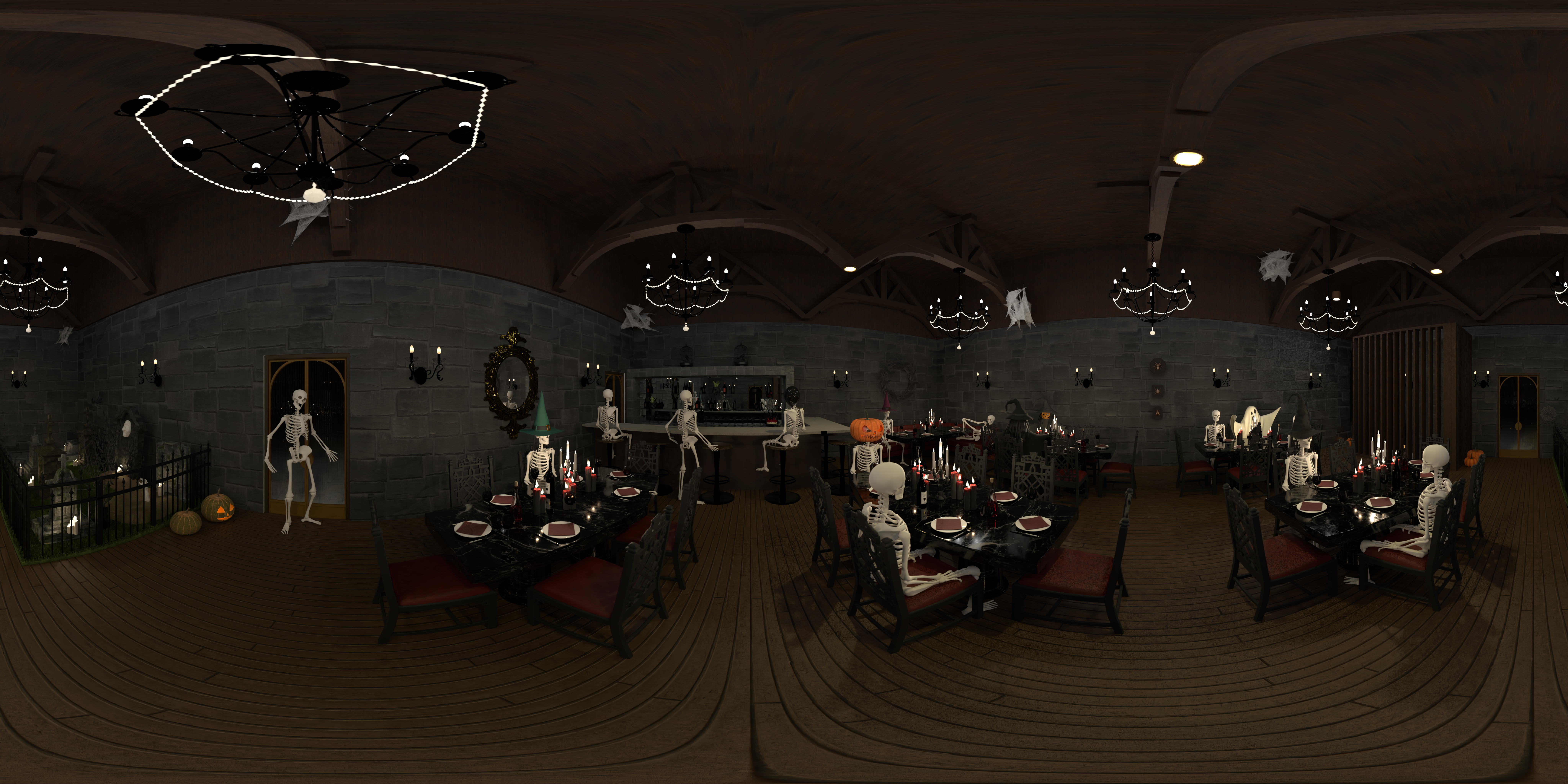 Restaurante Assombrado #15110311 by Mari Mond