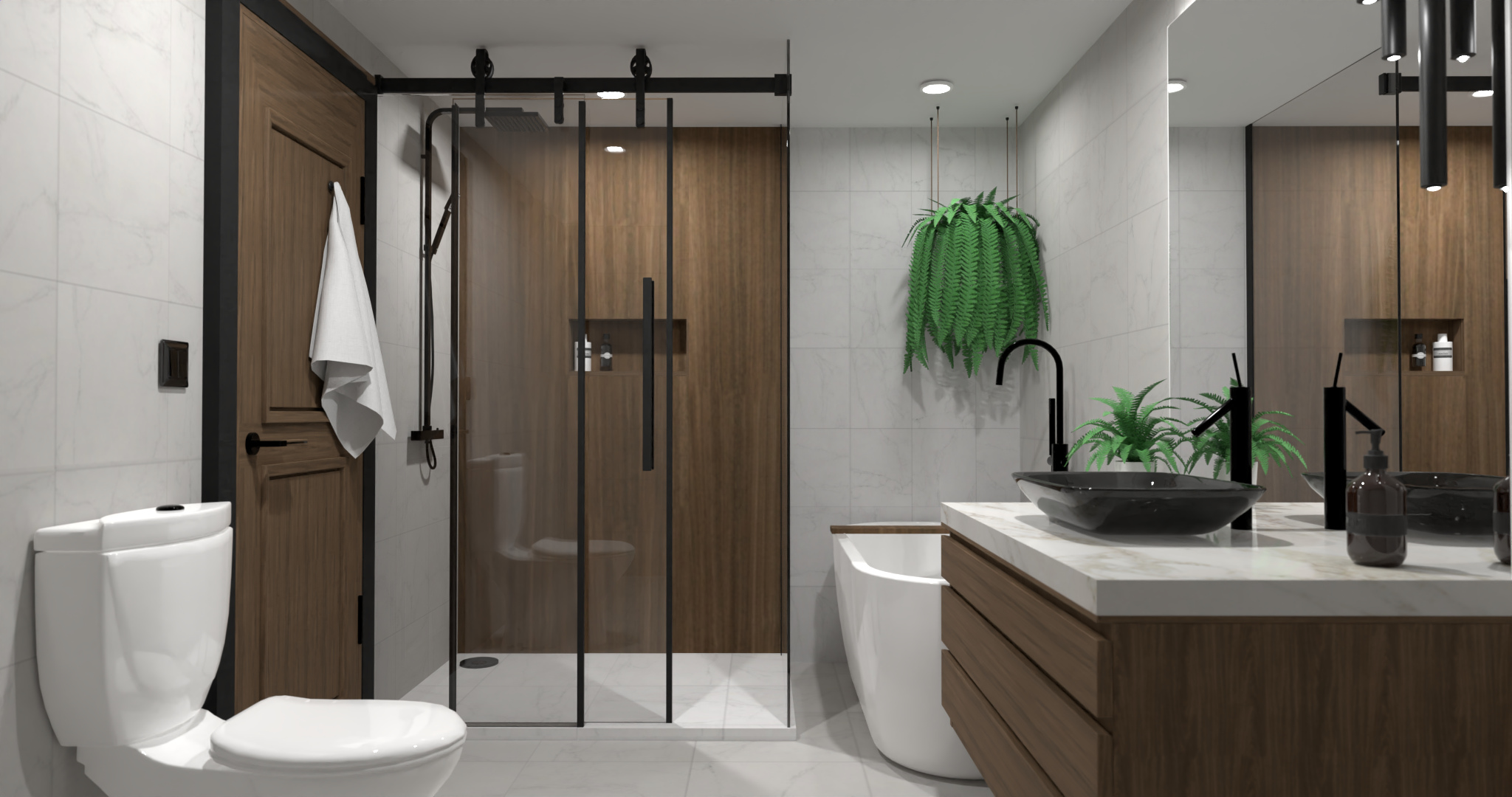 Modern Bathroom #8404389 by Gabija