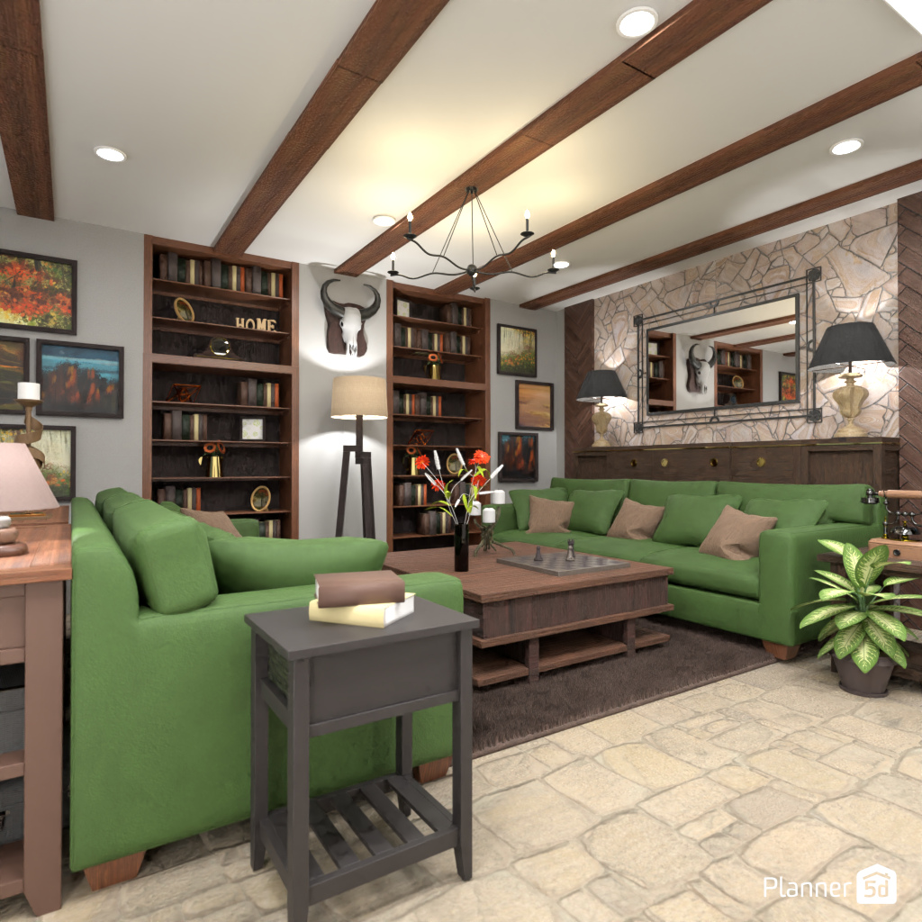 Country Living room #20149219 by Editors Choice