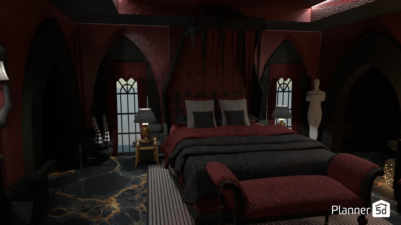 habitación gótica #27799144 by Miguel Fernández Vázquez