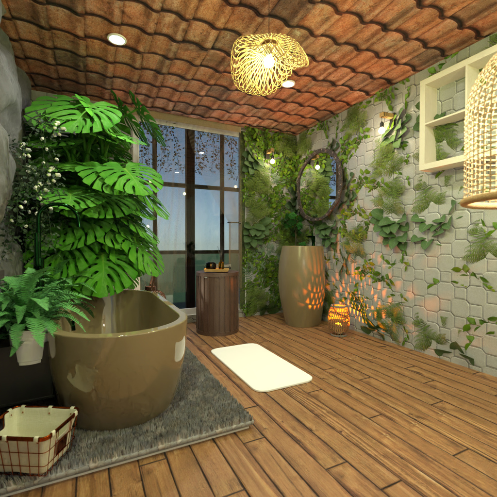 Biophilic Bathroom #13068063 by Editors Choice