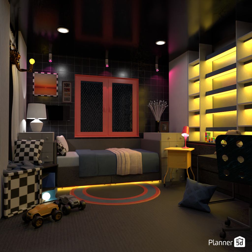 Blue kids room #19562928 by Editors Choice