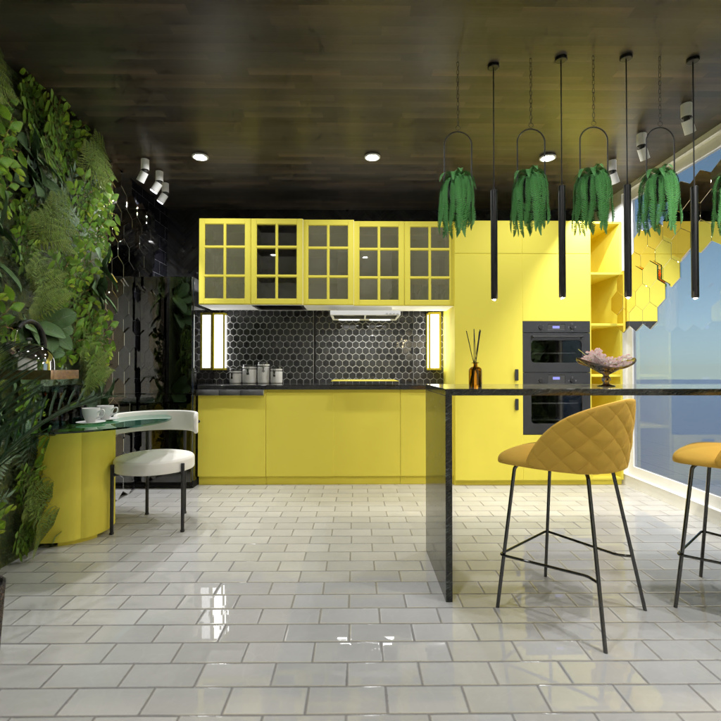 Sunny Kitchen #12559671 by Editors Choice