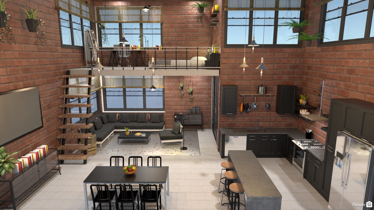 Loft. #4084338 by Hall Pat