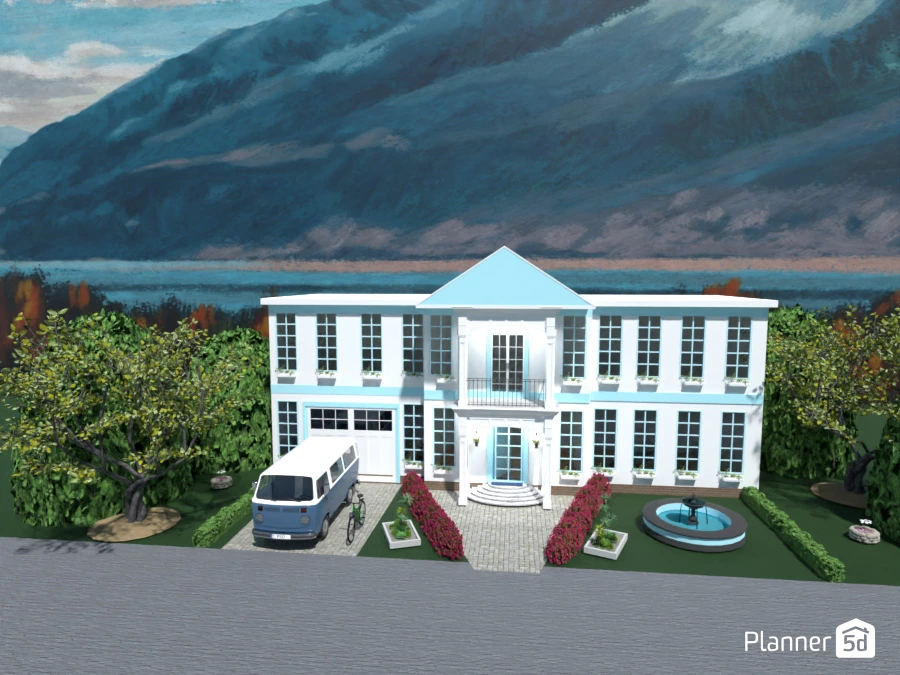 Blue Mansion #121551 by LIXx