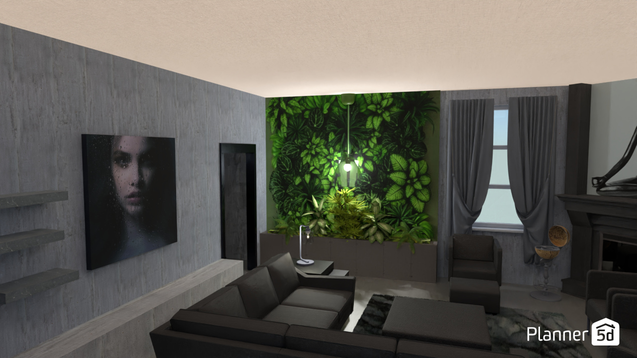 Living room next view #12743263 by Aldona