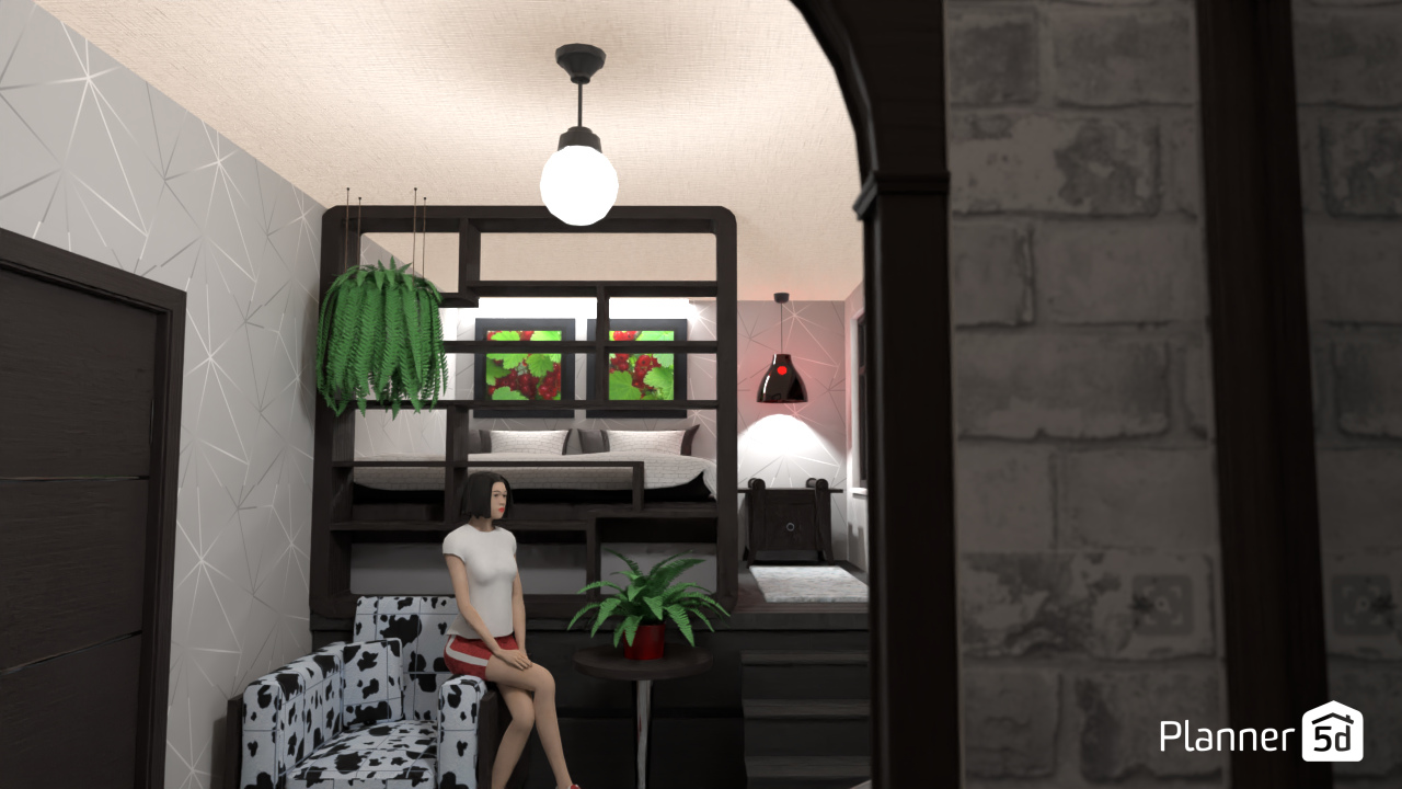 Teen 2 level bedroom #12744907 by Aldona