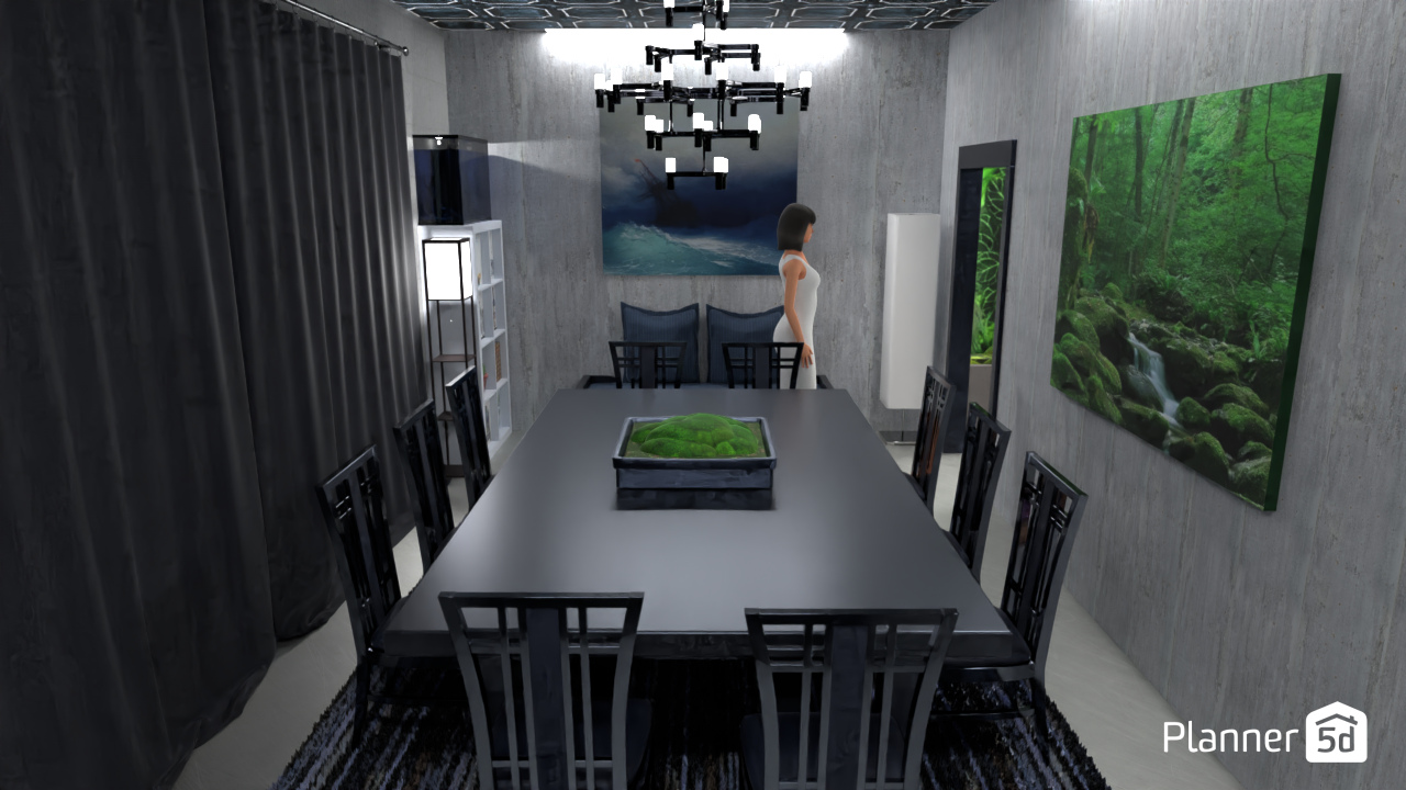 Dining room #12745355 by Aldona