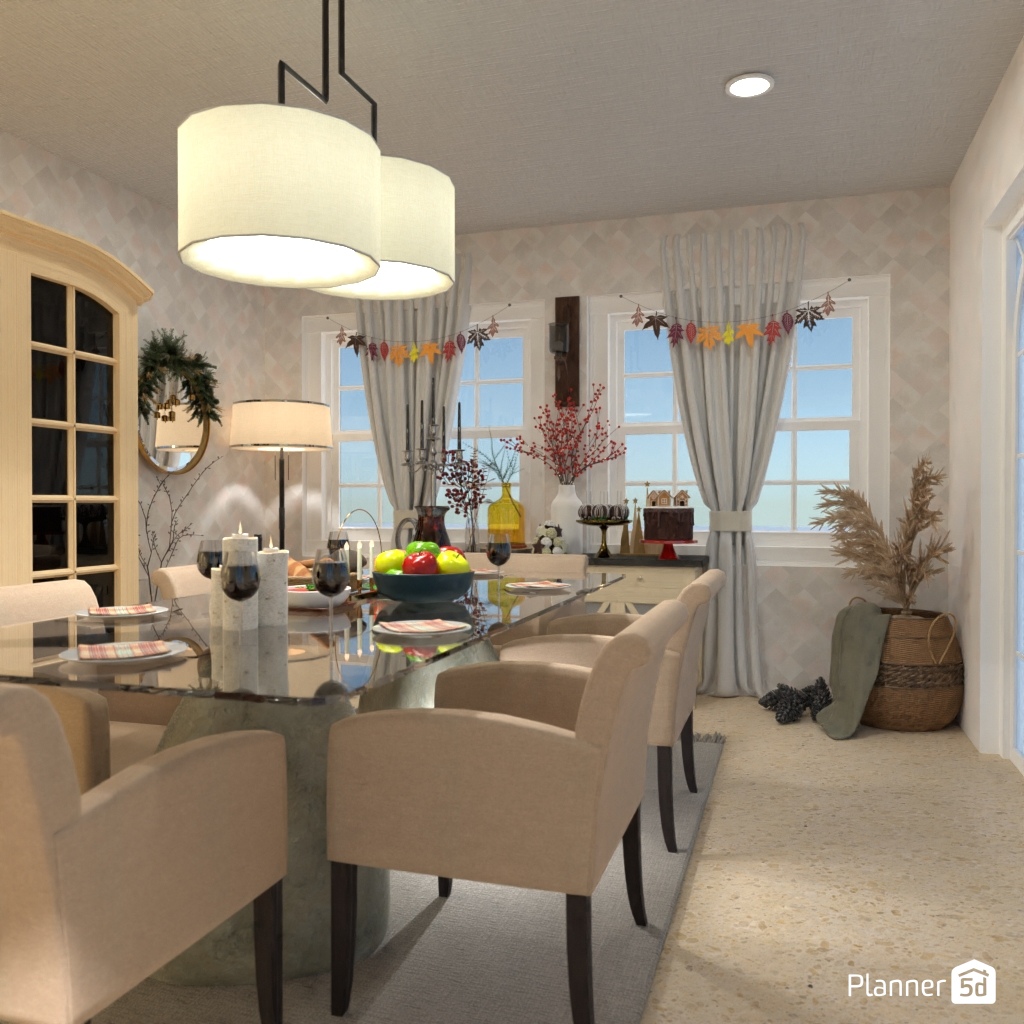 DB: Thanksgiving Day - room shell copy #23477763 by Editors Choice