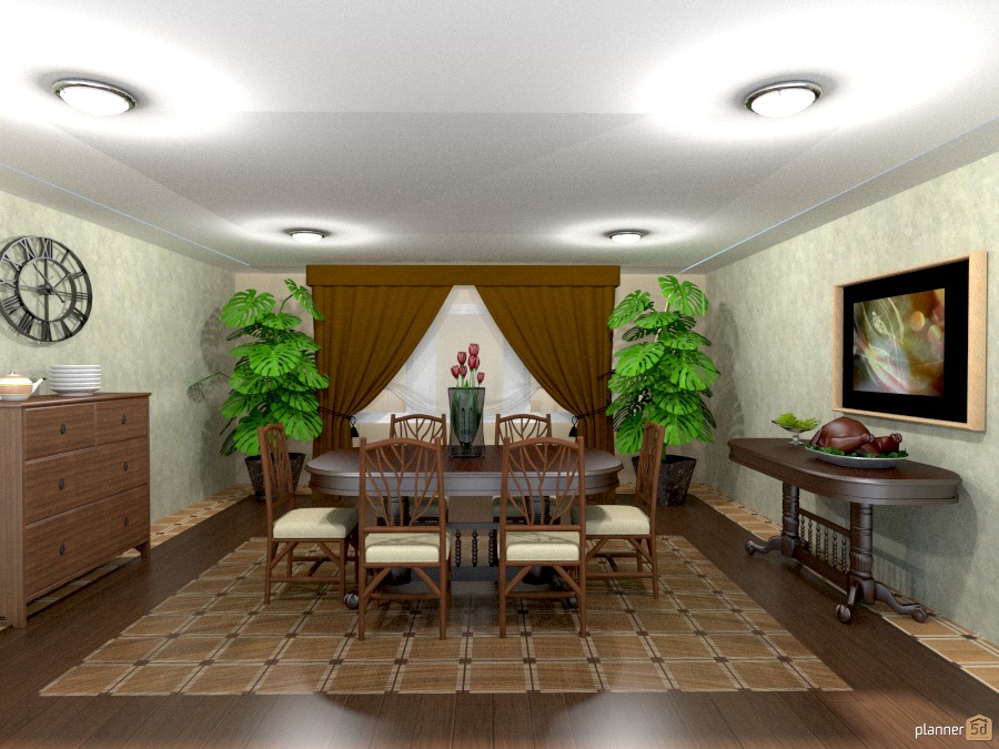 wood floor inlay d/r #808677 by Joy Suiter