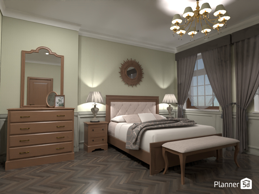 Мастер-спальня #10689448 by Elena Strenova