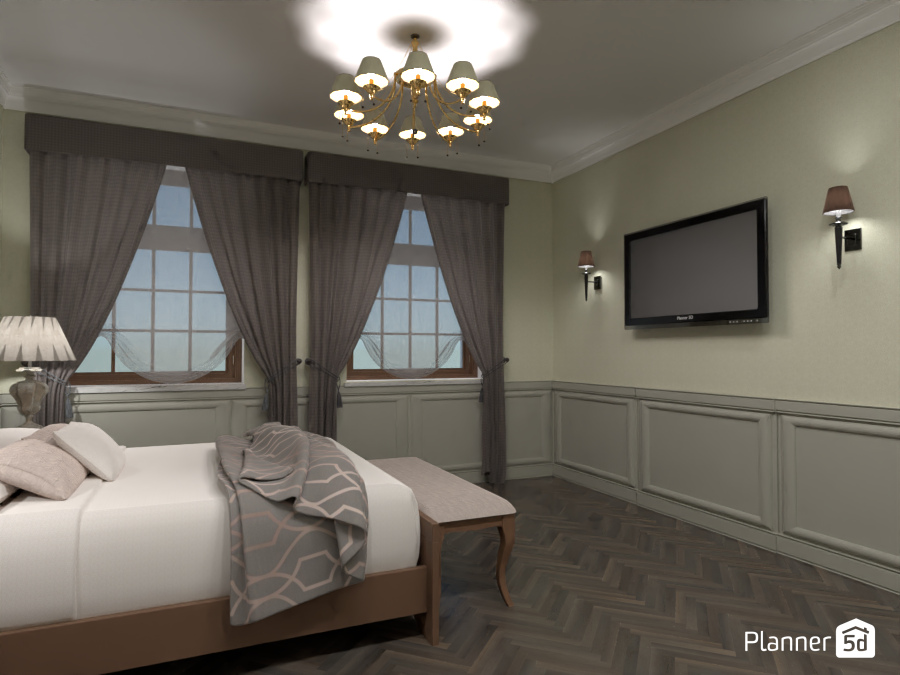 Мастер-спальня #10689476 by Elena Strenova