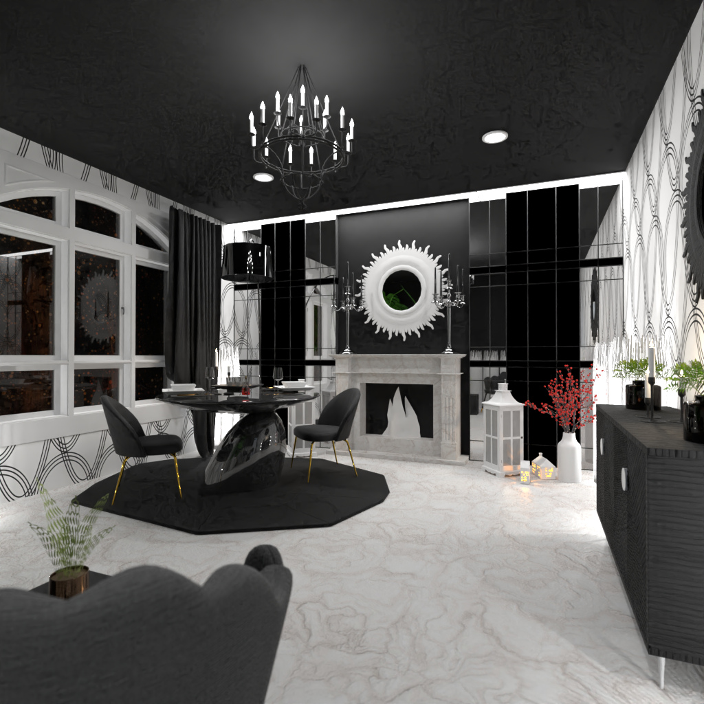 Tavolo nero #12061268 by Editors Choice