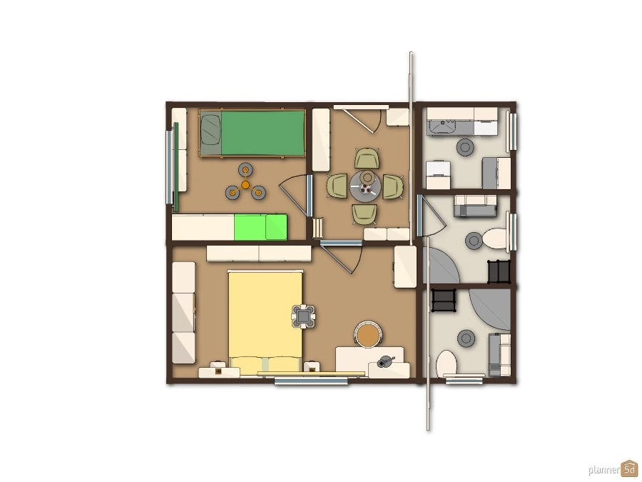 Apertamento (tout petit appartement) #2887780 by Gisele Pimentel
