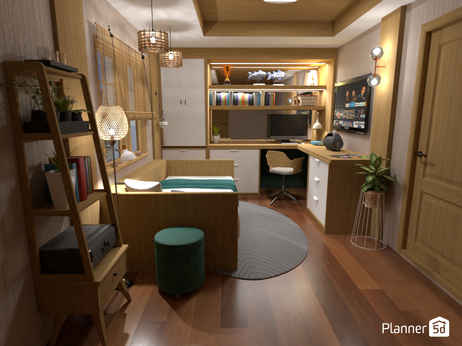 Small Scandinavian Room #7222458 by RLO