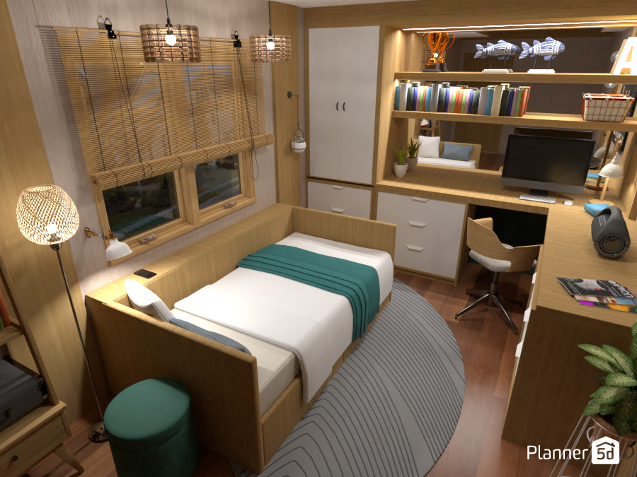 Small Scandinavian Room #7222470 by RLO