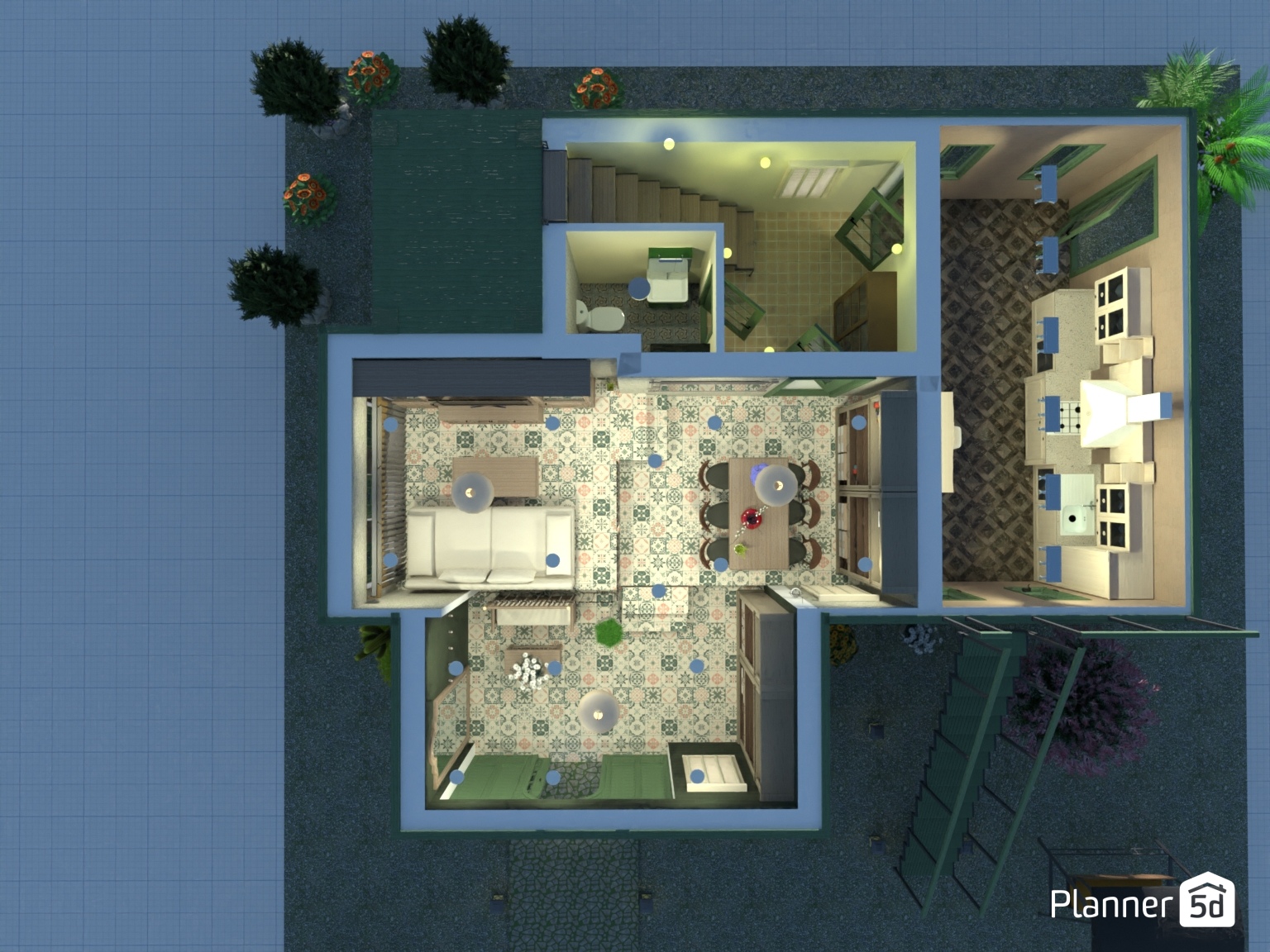 casa reformada de tres plantas #22675654 by Yolanda Infante Garrido