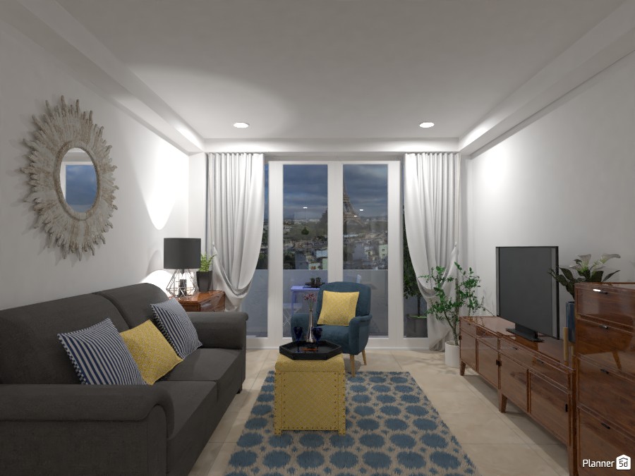 Student's Apartment (Living room) #3841643 by Lucija Marko