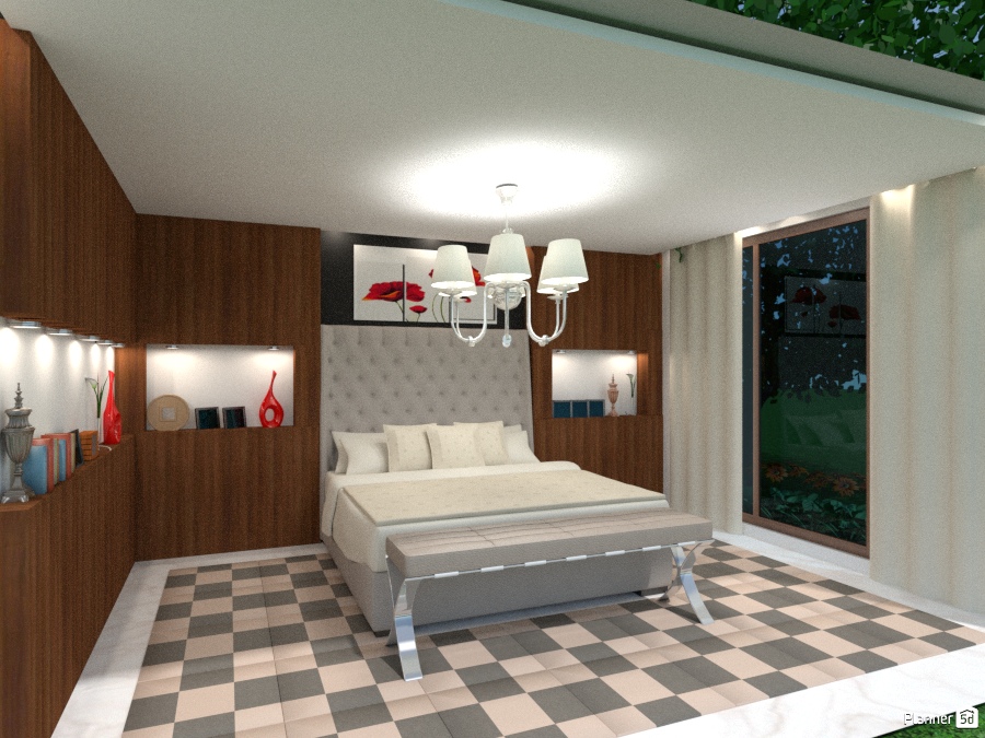 aconchegante quarto de casal #1650463 by Marielli Rocha Furieri