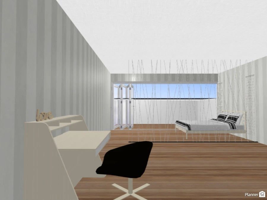 Tropical Bedroom w/ balcony #3043364 by lexi