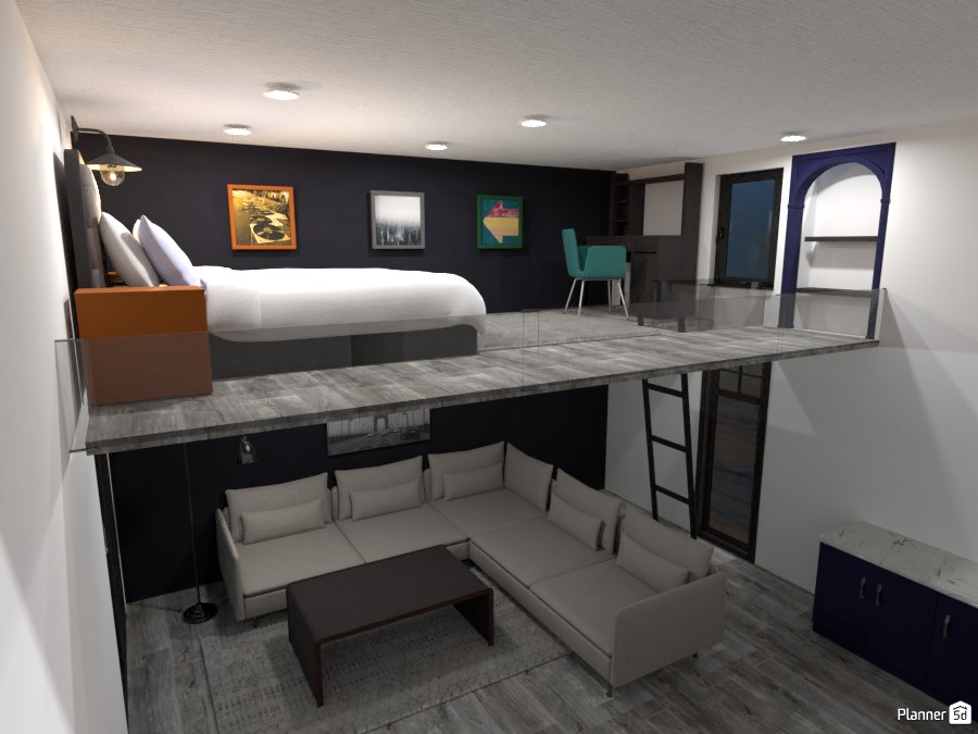 aweosme modern loft 3419013 by Eat, Sleep, Design image