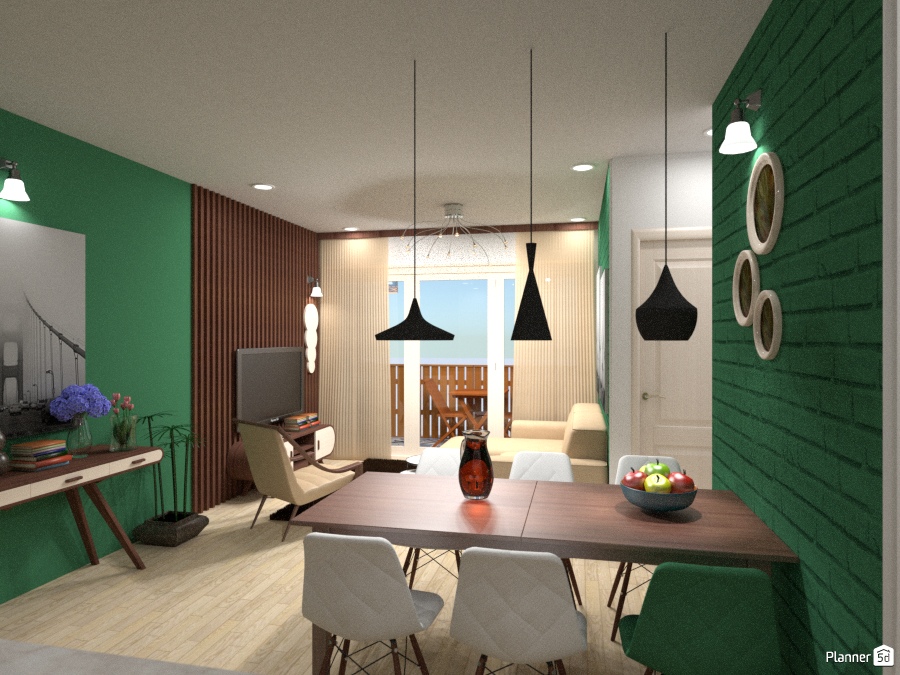 Green and White #1880072 by Jessica✅