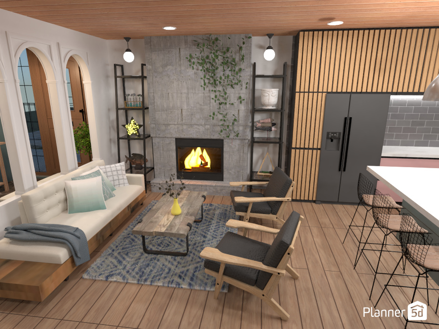 Sala de estar. #6244389 by Luana