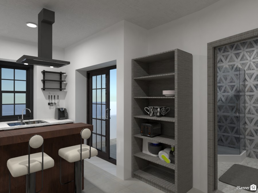 Modern flat with xmas decoration #3862783 by Gabes