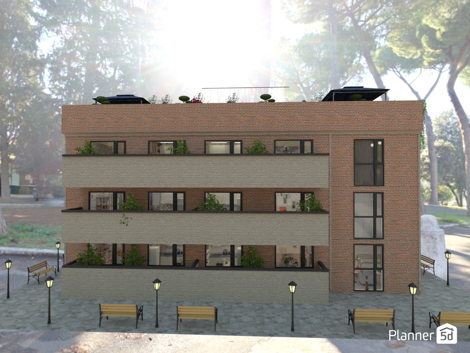 apartamentos con terraza superior #24745200 by Yolanda Infante Garrido