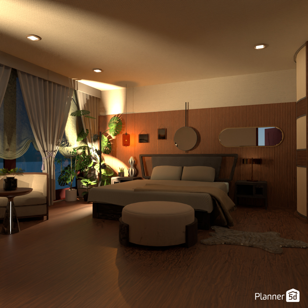 DB: Retro - empty room copy #3363132 by Editors Choice