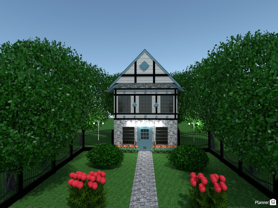 tiny tudor house #1312256 by Joy Suiter