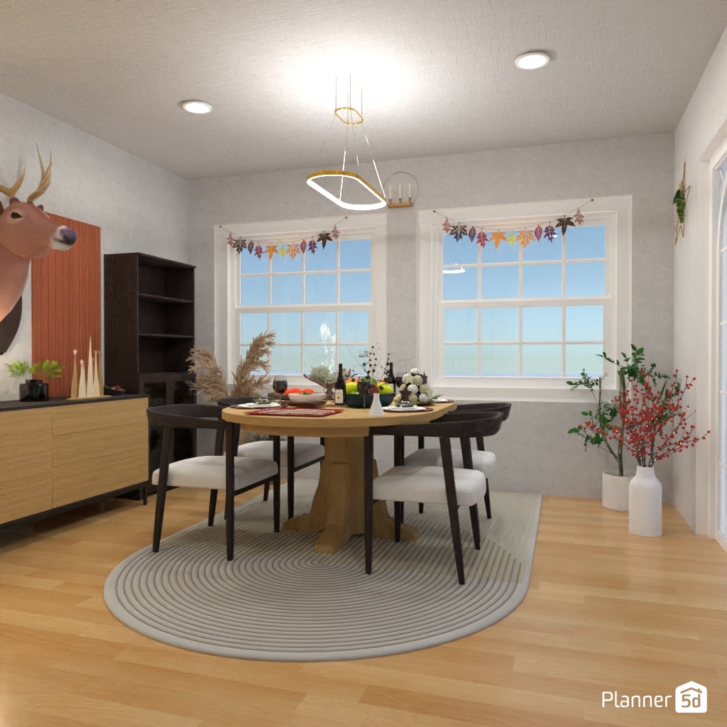 DB: Thanksgiving Day - room shell copy #23410031 by Editors Choice