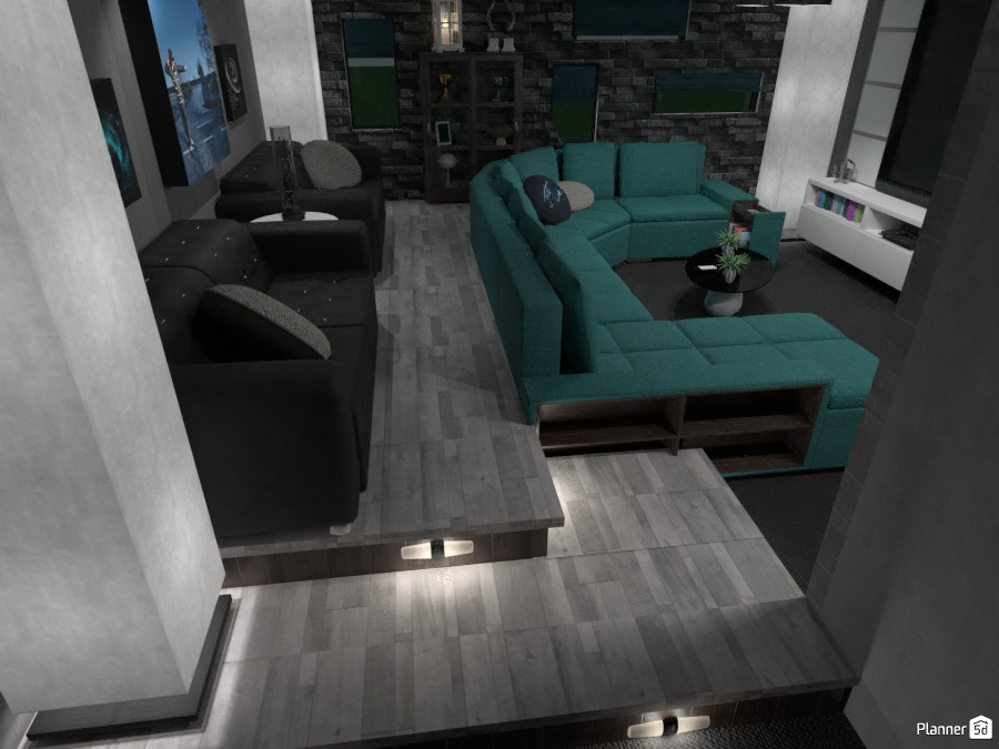 Master lounge and theatre lux cozey #2104071 by Wilson