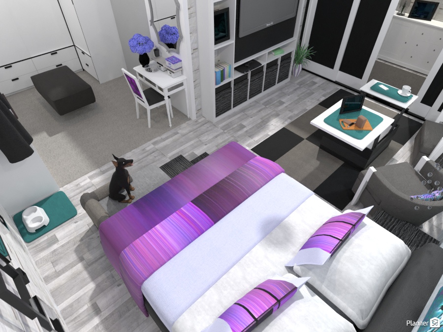 Master bedroom with WIR and ensuite spacious open plan #2104278 by Wilson