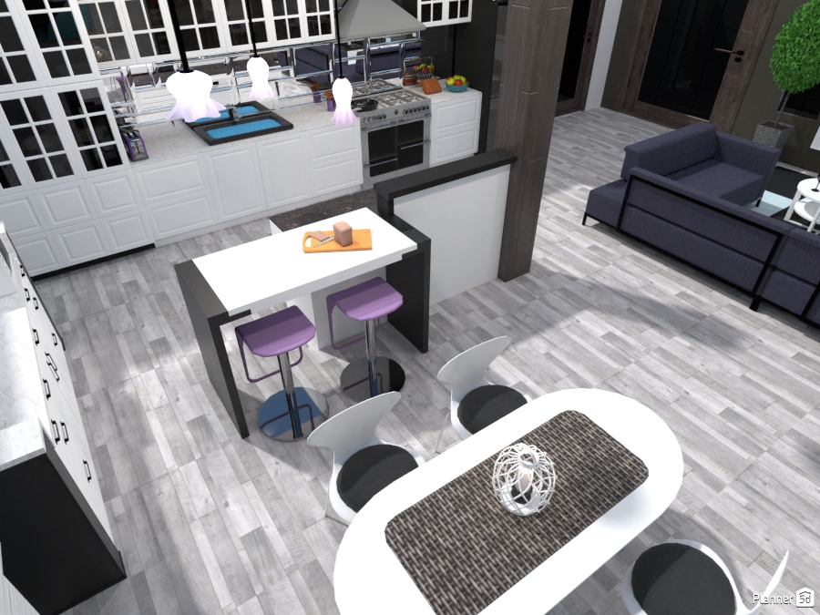 Kitchen, living, dining, entertaining indoor or out #2118825 by Wilson