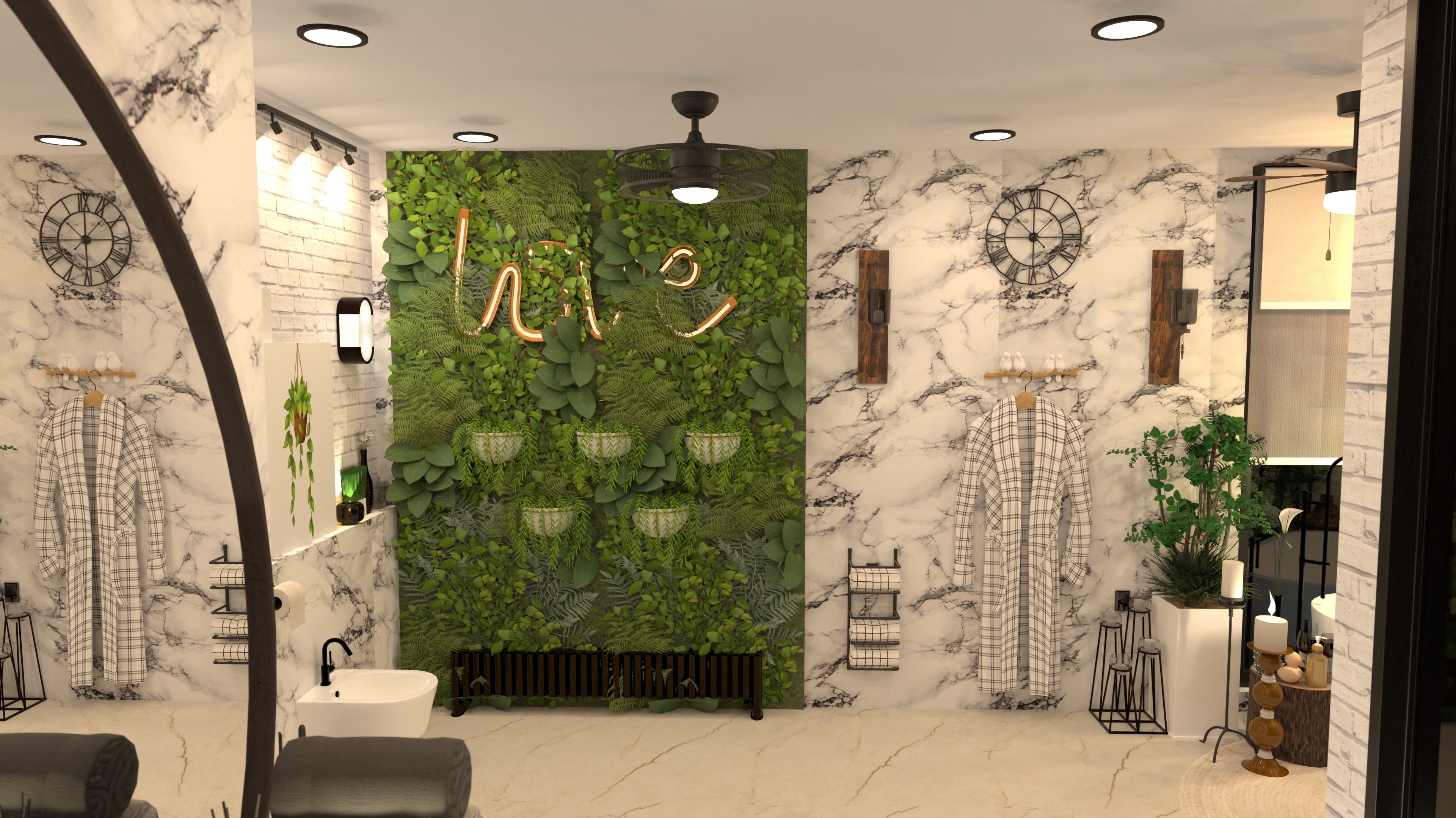 Modern Natural Bathroom #23537406 by ZACKY DESIGNER